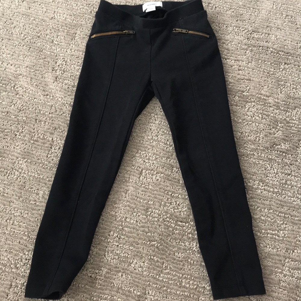 Toddler girls black leggings